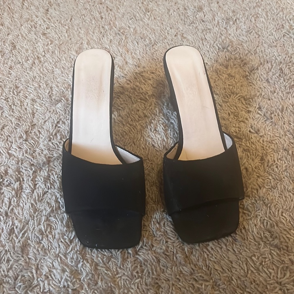 Black heels